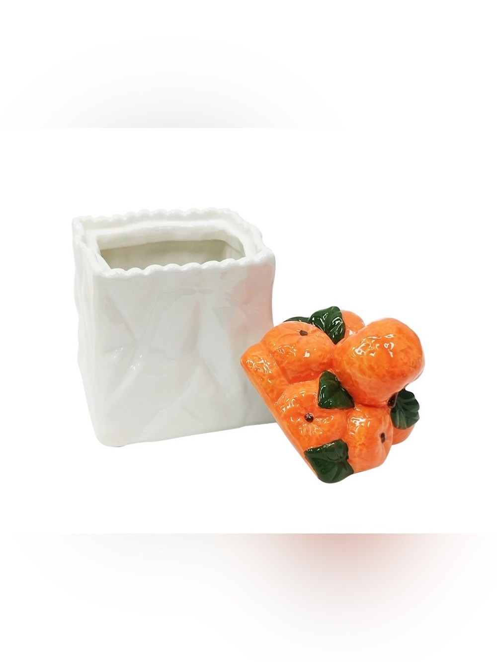 Ashland Citrus Kitchen ceramic jar with lid